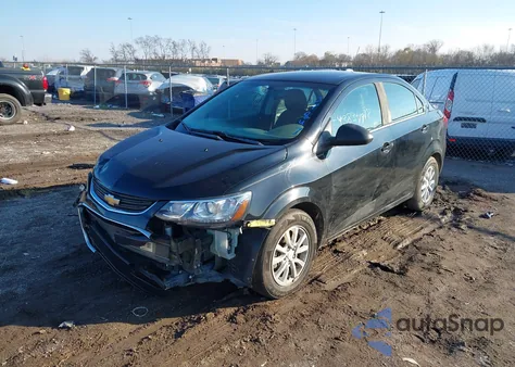 2017 Chevrolet Sonic Lt Auto from USA, damaged, VIN 1G1JD5SH9H4137847